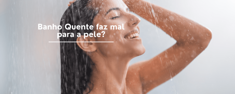 Banho quente é uma delícia, ainda mais nos dias mais frios. No entanto, apesar de proporcionar uma sensação de conforto e relaxamento, a água quente pode causar alguns problemas para a pele.