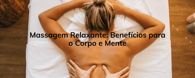 A busca por relaxamento e bem-estar tem levado muitas pessoas a explorarem diferentes métodos. Uma técnica amplamente reconhecida por seus benefícios é a massagem relaxante. Neste artigo, vamos explorar em detalhes o que é a massagem relaxante, como ela funciona e quais são seus incríveis benefícios para o corpo e a mente.