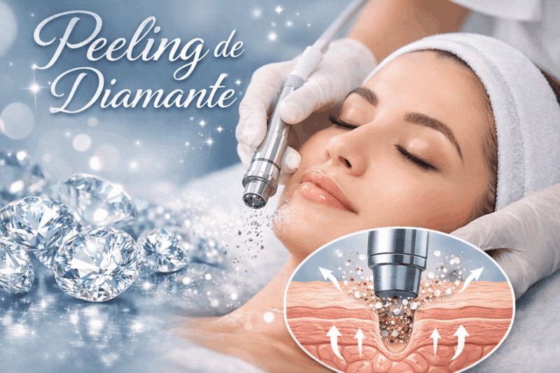 Peeling de diamante: renovação suave que devolve viço, maciez e uniformidade à pele
