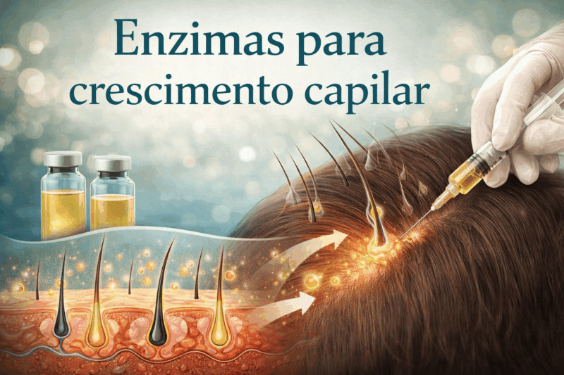 Tratamento Capilar: Enzimas para Crescimento Capilar