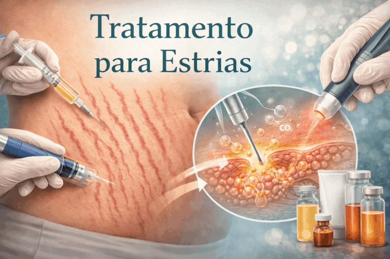 Tratamento para Estrias: Como Recuperar a Qualidade da Pele com Métodos Avançados
