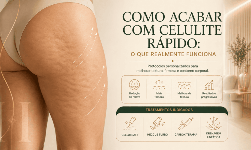 Como acabar com celulite rápido: o que realmente funciona