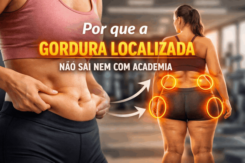 Por que a gordura localizada não sai nem com academia