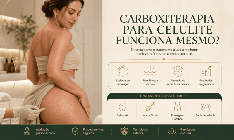 Carboxiterapia para celulite funciona mesmo?