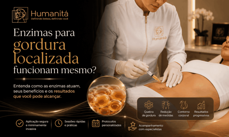 Enzimas para gordura localizada funcionam mesmo?
