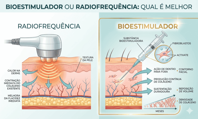 Bioestimulador ou Radiofrequência: Qual é o Melhor Tratamento?