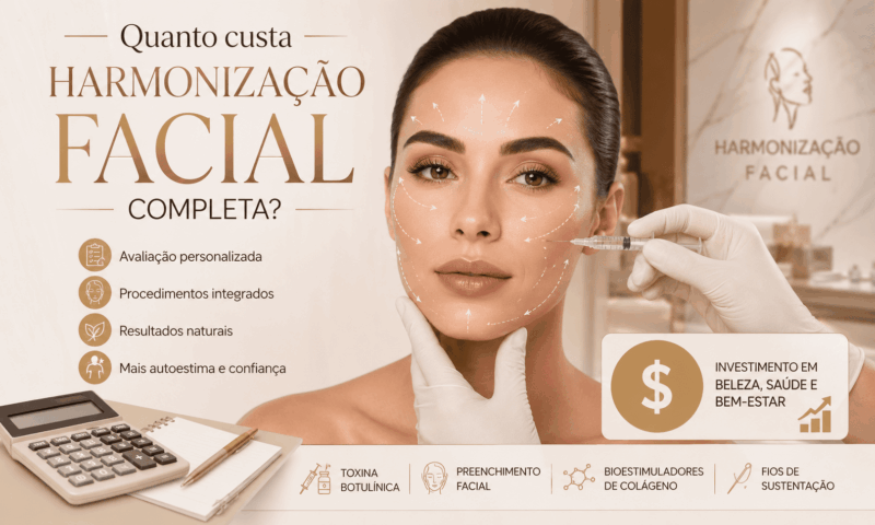 Quanto Custa Harmonização Facial Completa Guia de Valores