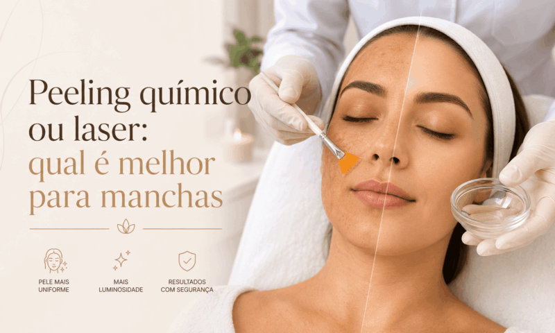 Peeling Quimico ou Laser : Para manchas?