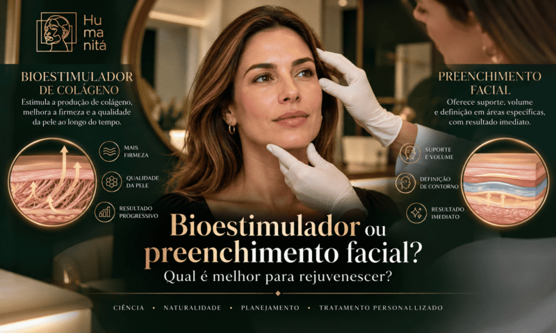 Bioestimulador ou preenchimento facial: qual é melhor para rejuvenescer?